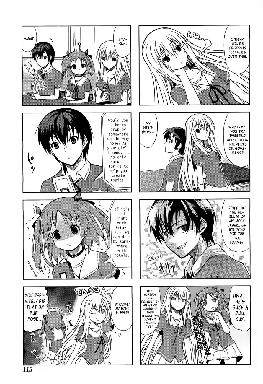 Ore no Kanojo to Osananajimi ga Shuraba Sugiru 4-Koma Chapter 3 7